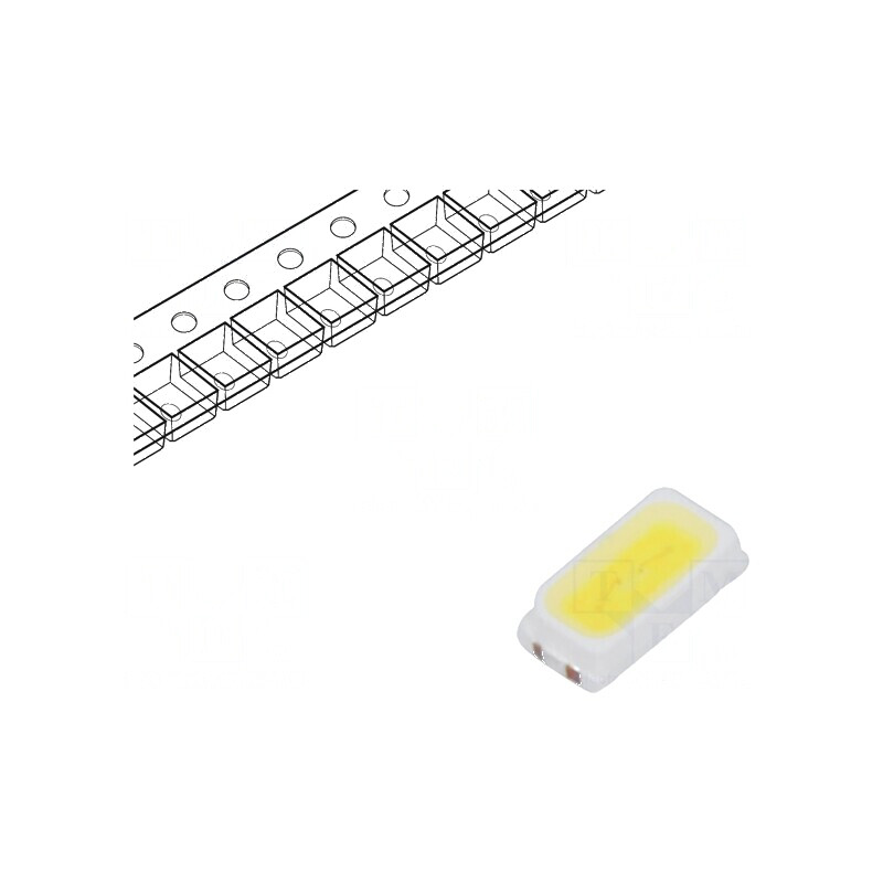 LED SMD 3014 PLCC2 Alb Rece 10-15lm 5300-6120K 80 120° 30mA | Electronic-mag.ro | Componente Electronice