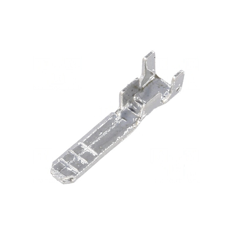 Terminal plat 2,8mm 0,8mm tată crimpat pentru cablu 0,5÷1mm² | Electronic-mag.ro | Componente Electronice