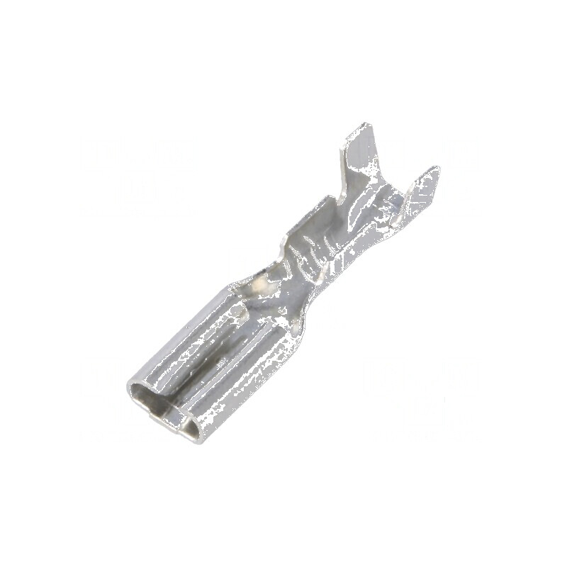 Terminal plat 2,8mm mamă 0,5mm 0,5-1mm2 crimpat | Electronic-mag.ro | Componente Electronice