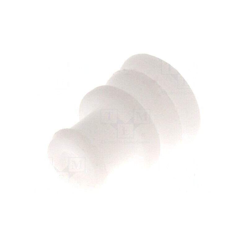 Garnitură fir JPT MCP 2.8 albă Øcablu 2,2-3mm Øext 5,6mm | Electronic-mag.ro | Componente Electronice