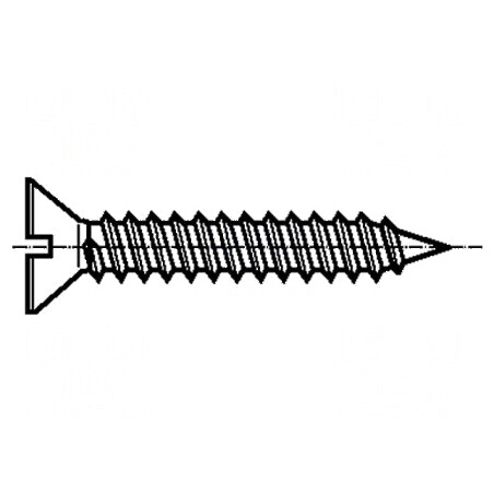 Șurub 2,9x13 îngropat crestat 0,8mm oțel călit zincat | Electronic-mag.ro | Componente Electronice