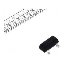 Tranzistor NPN bipolar 45V 0,5A 300mW SOT23 | Electronic-mag.ro | Componente Electronice