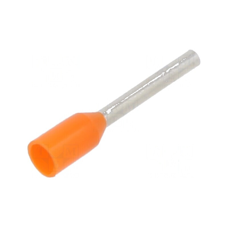 Vârf tub capăt izolată cupru 0,5mm2 10mm cositorit 20AWG | Electronic-mag.ro | Componente Electronice