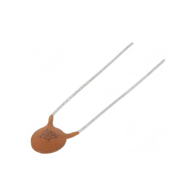 Condensator ceramic 2,2nF 500V Y5U THT 6mm | Electronic-mag.ro | Componente Electronice Condensator ceramic 2,2nF 500V Y5U THT 6mm | Electronic-mag.ro | Componente Electronice