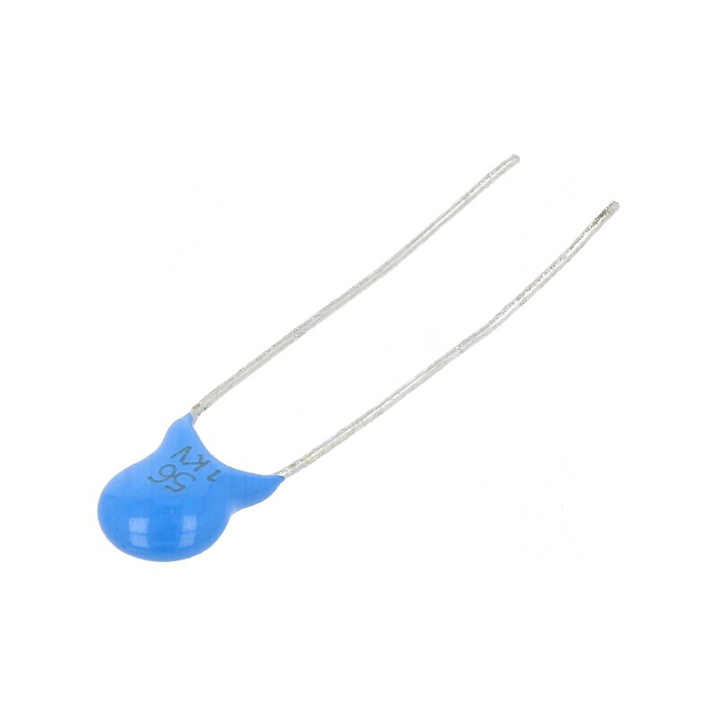 Condensator ceramic 56pF 1kV Y5P ±10% THT 5mm | Electronic-mag.ro | Componente Electronice Condensator ceramic 56pF 1kV Y5P ±10% THT 5mm | Electronic-mag.ro | Componente Electronice