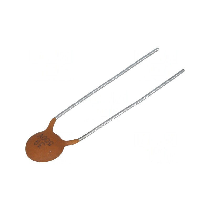 Condensator ceramic 39pF 500V SL ±10% THT 5mm | Electronic-mag.ro | Componente Electronice