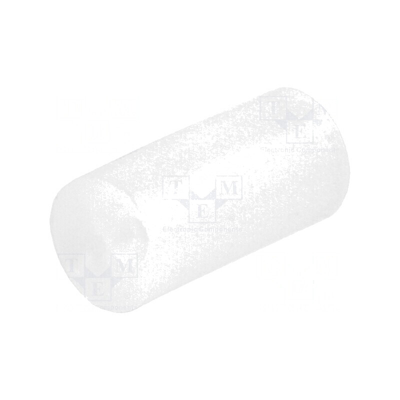 Bucșă de distanțare LED 5mm x 10mm naturală | Electronic-mag.ro | Componente Electronice