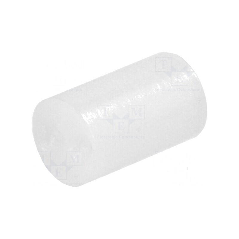 Bucșă distanțare LED 5mm x 8mm naturală | Electronic-mag.ro | Componente Electronice