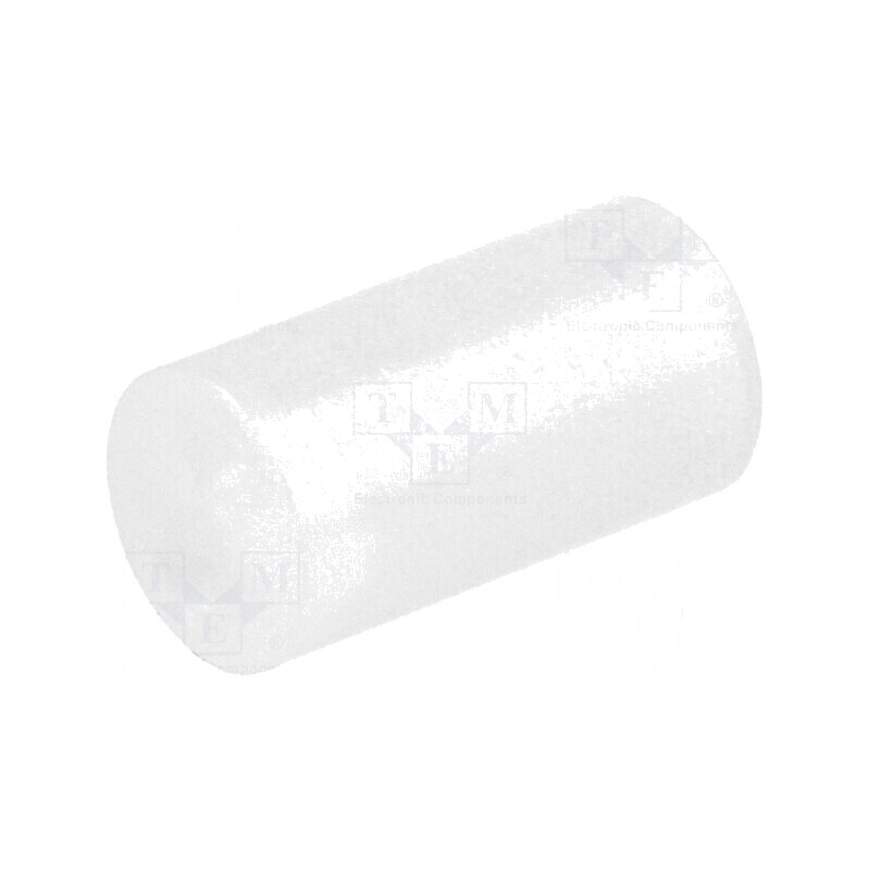 Bucșă distanțare LED 5mm x 9mm naturală | Electronic-mag.ro | Componente Electronice