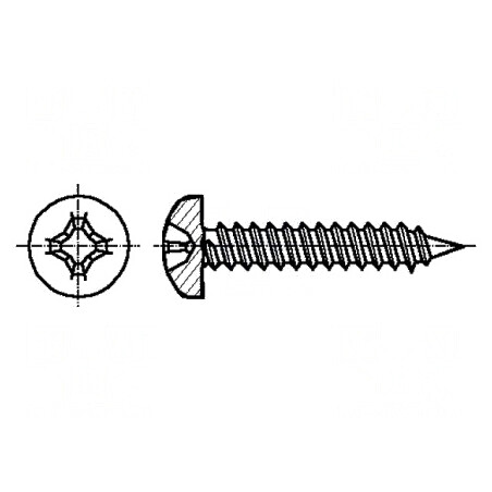 Şurub 3,9x13 Cap Rotund Phillips PH2 Oțel Inoxidabil A2 | Electronic-mag.ro | Componente Electronice