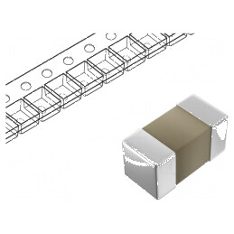 Condensator ceramic MLCC 560pF 50V C0G ±1% SMD 0402 | Electronic-mag.ro | Componente Electronice
