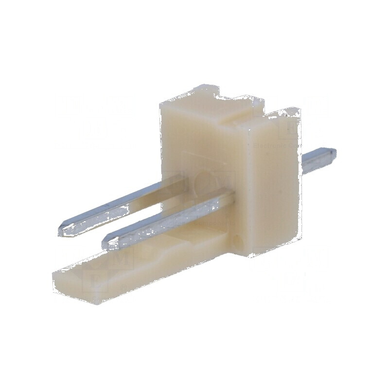 Conector cablu-placă soclu tată NS25 2,54mm 2 PIN THT 250V | Electronic-mag.ro | Componente Electronice