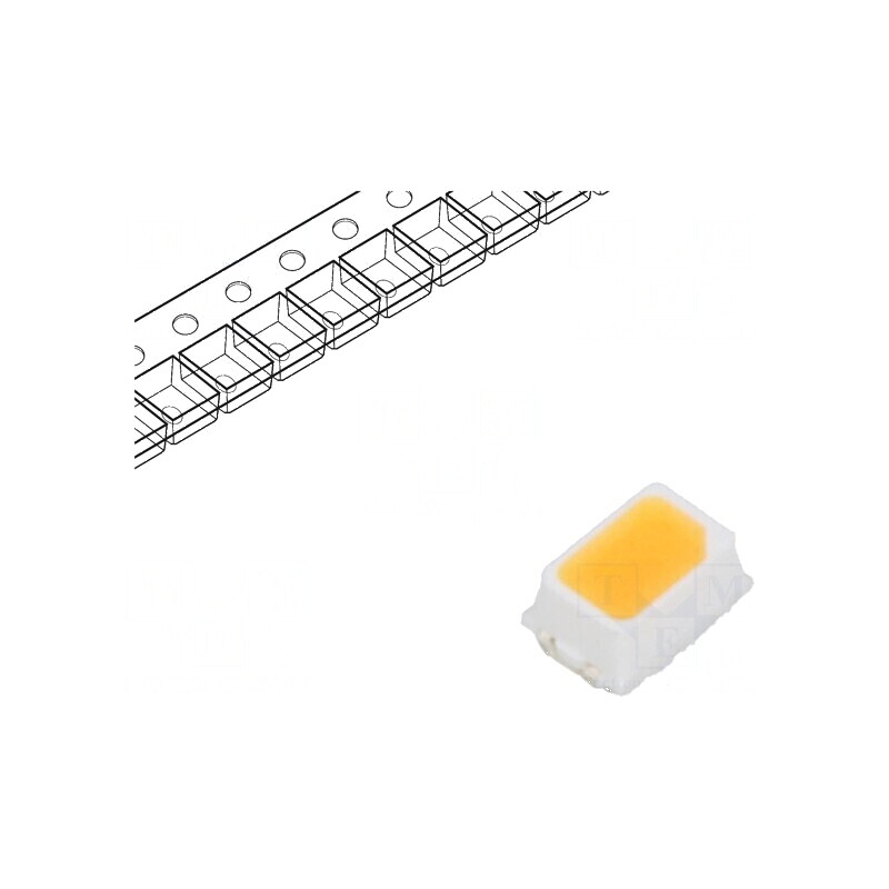 LED SMD 2014 Mini PLCC2 Alb Cald 4-8lm 2600-2870K 90 120° | Electronic-mag.ro | Componente Electronice
