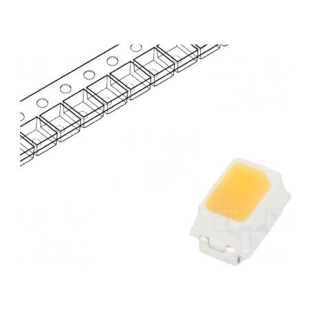LED SMD 2014 Mini PLCC2 Alb Cald 4-8lm 2780-3110K 90 120° | Electronic-mag.ro | Componente Electronice