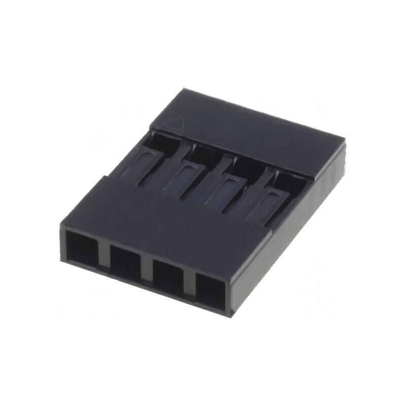 Conector şiruri pini mufă MTE mamă 4 pini 1x4 fără contacte | Electronic-mag.ro | Componente Electronice
