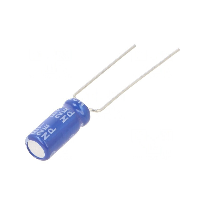 Condensator electrolitic THT 47uF 35VDC Ø5x11mm ±20% 2000h | Electronic-mag.ro | Componente Electronice
