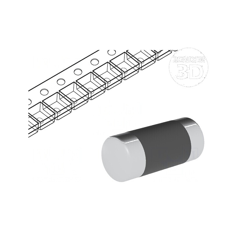 Rezistor SMD MiniMELF 221Ω 0,4W ±1% -55÷155°C | Electronic-mag.ro | Componente Electronice