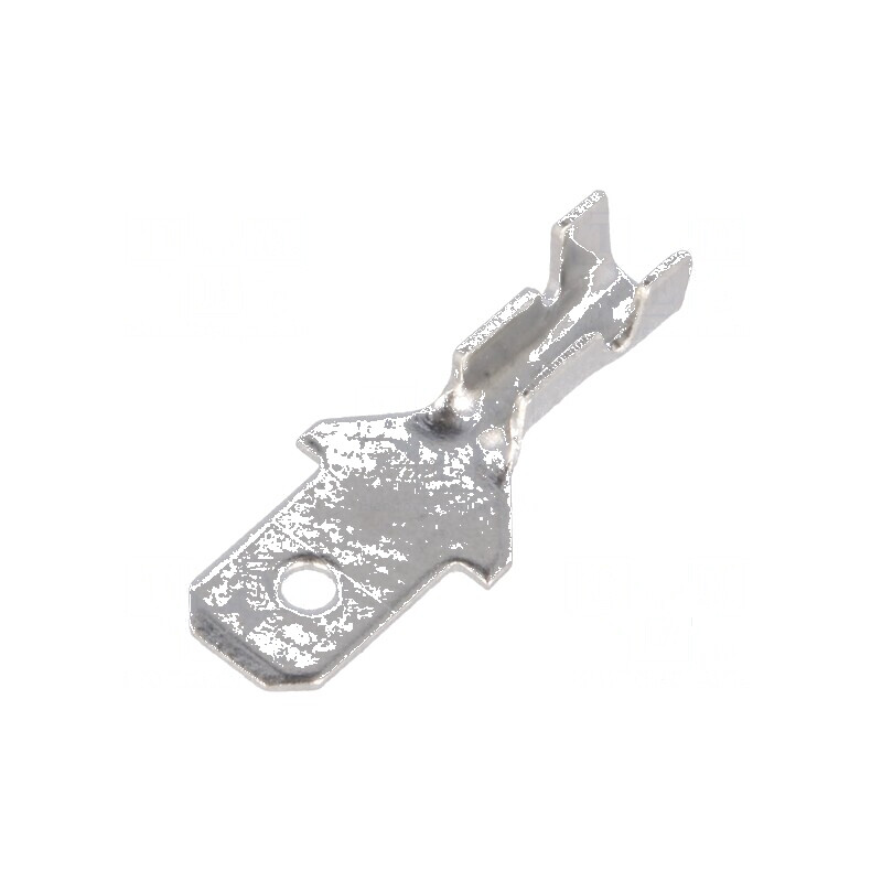 Terminal plat 4,8mm tată 0,5mm pentru cablu 0,5÷1mm² | Electronic-mag.ro | Componente Electronice