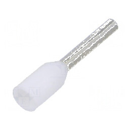 Vârf tub de capăt izolată cupru 0,5mm² 8mm cositorit crimpat | Electronic-mag.ro | Componente Electronice