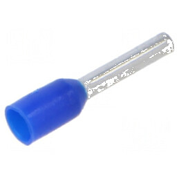 Vârf tub de capăt izolată cupru 0,75mm2 8mm cositorit | Electronic-mag.ro | Componente Electronice