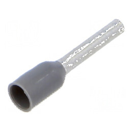 Vârf tub de capăt izolată cupru 0,75mm² 8mm cositorit | Electronic-mag.ro | Componente Electronice