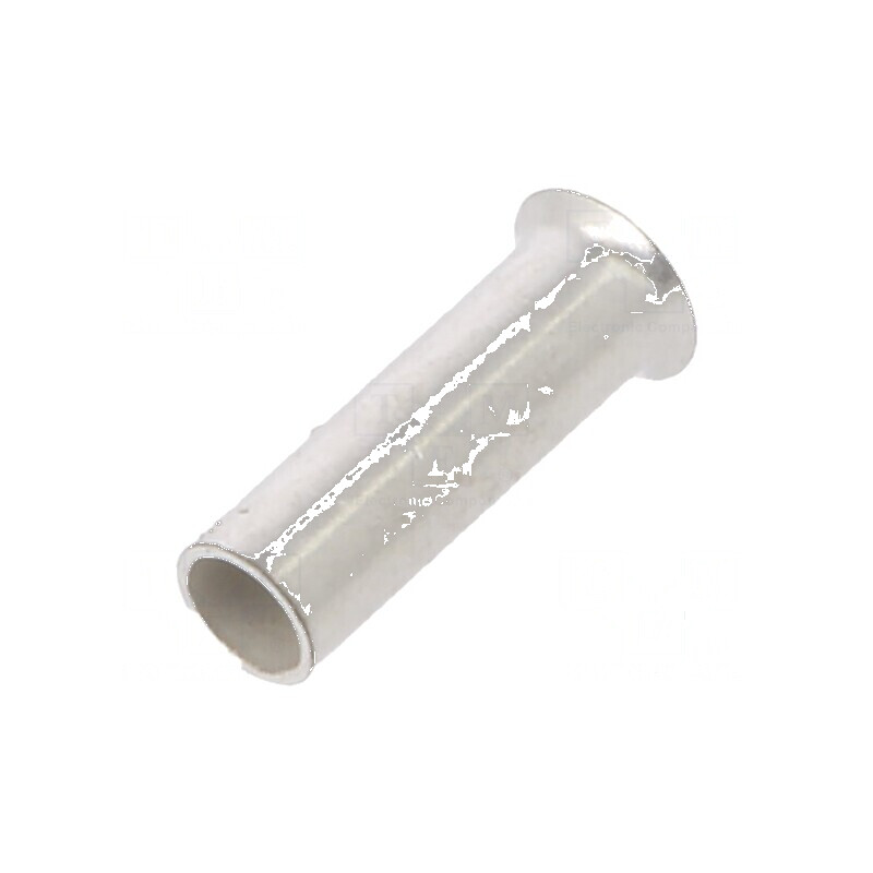 Vârf tub capăt neizolat 1mm2 6mm cositorit crimpat | Electronic-mag.ro | Componente Electronice