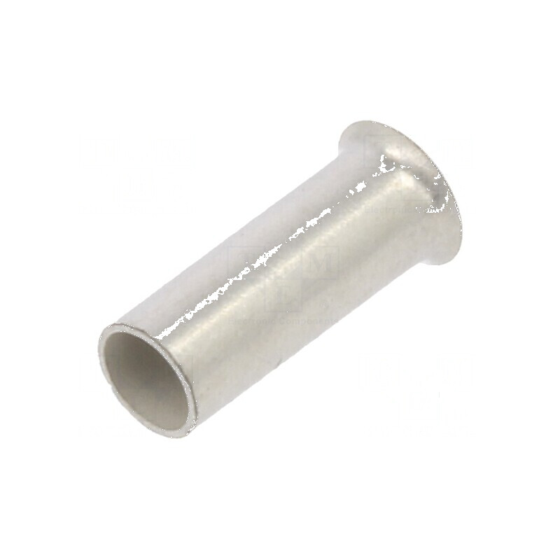 Vârf tub de capăt neizolat 1,5mm2 6mm cositorit crimpat | Electronic-mag.ro | Componente Electronice