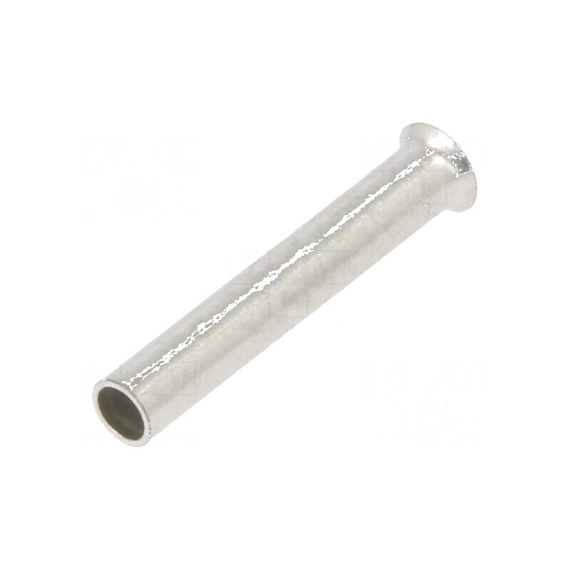 Vârf tub de capăt neizolat 0,75mm² 10mm cositorit crimpat | Electronic-mag.ro | Componente Electronice Vârf tub de capăt neizolat 0,75mm² 10mm cositorit crimpat | Electronic-mag.ro | Componente Electronice