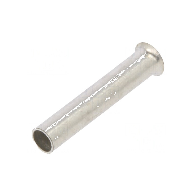 Vârf tub de capăt neizolat 1mm² 10mm cositorit crimpat | Electronic-mag.ro | Componente Electronice Vârf tub de capăt neizolat 1mm² 10mm cositorit crimpat | Electronic-mag.ro | Componente Electronice
