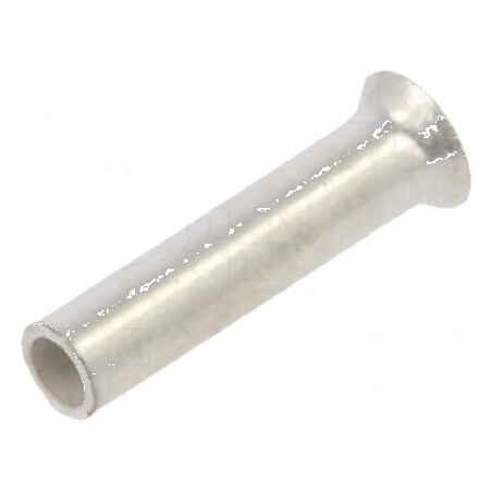 Vârf tub capăt neizolat 0,25mm² 5mm cositorit crimpat | Electronic-mag.ro | Componente Electronice