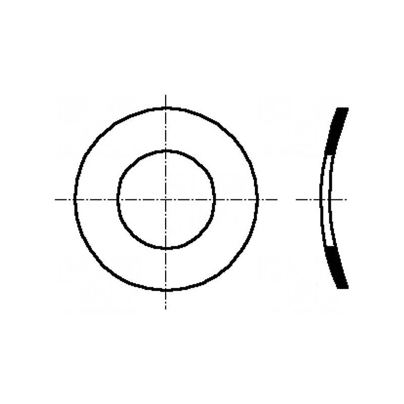 Şaibă elastică arcuită M6 D11mm h1,1mm oţel BN 797 | Electronic-mag.ro | Componente Electronice Şaibă elastică arcuită M6 D11mm h1,1mm oţel BN 797 | Electronic-mag.ro | Componente Electronice