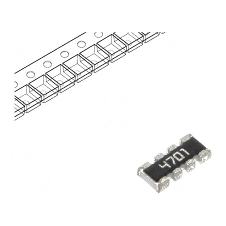 Rezistor SMD multipolar 4,7kΩ ±1% 62,5mW - Nr. 4 | Electronic-mag.ro | Componente Electronice