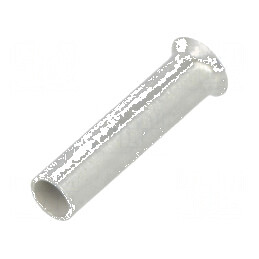 Vârf tub capăt neizolat 1mm² 8mm cositorit crimpat | Electronic-mag.ro | Componente Electronice
