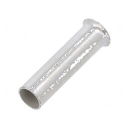 Vârf tub de capăt neizolat 2,5mm² 10mm cositorit crimpat | Electronic-mag.ro | Componente Electronice
