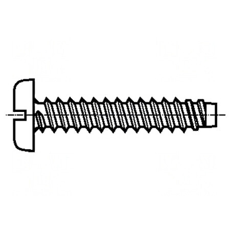 Şurub din oţel pentru plastic 2,9x6,5 cu cap rotund crestat 0,8mm | Electronic-mag.ro | Componente Electronice