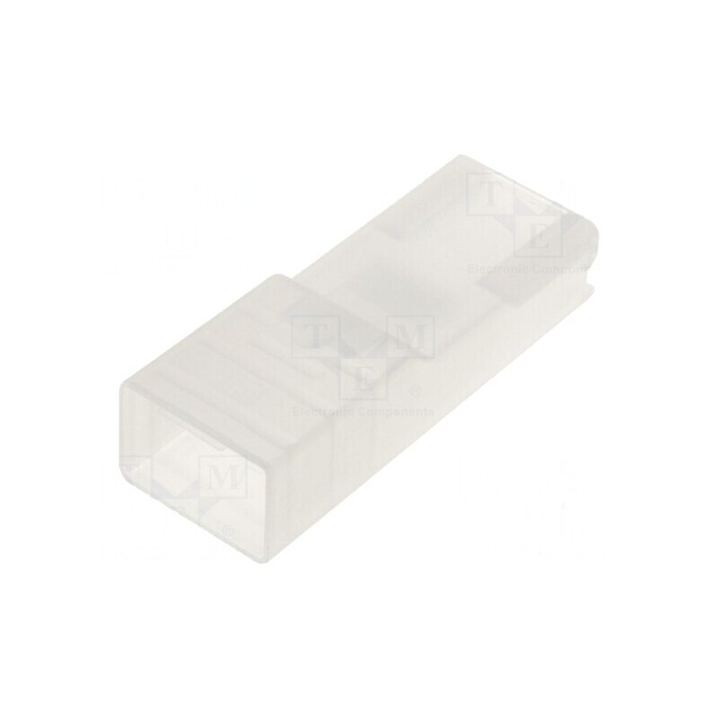 Carcasă terminală mamă pentru conectori 6,3mm, 1 pistă | Electronic-mag.ro | Componente Electronice
