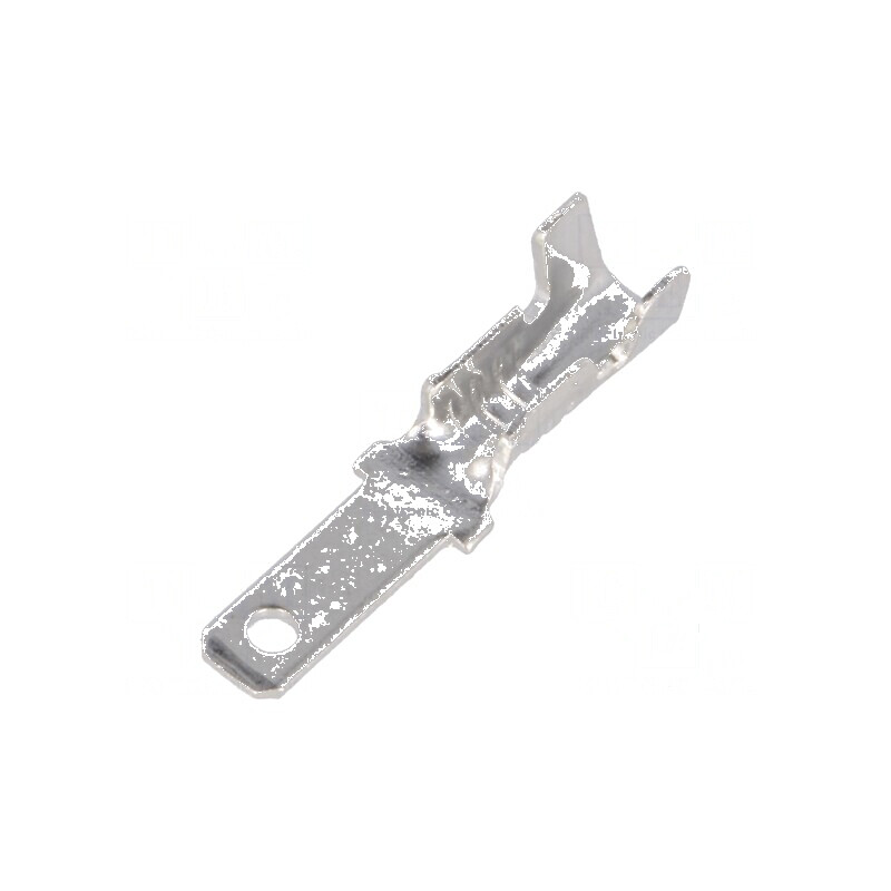 Terminal plat 2,8mm 0,5mm tată crimpat pentru cablu 0,5÷1mm² | Electronic-mag.ro | Componente Electronice