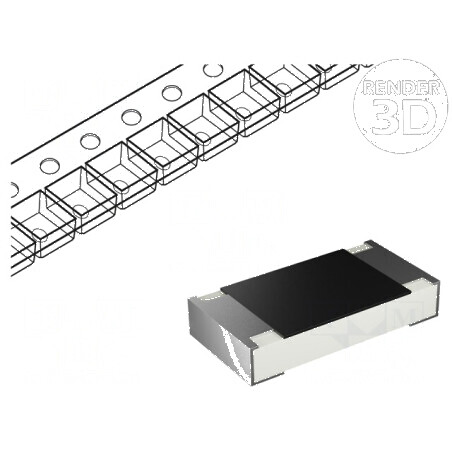 Rezistor SMD 1210 1,8Ω 500mW ±1%  -55÷155°C | Electronic-mag.ro | Componente Electronice