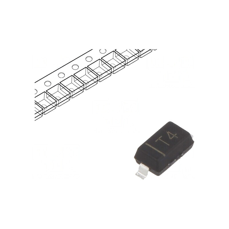 Diodă comutaţie SMD 100V 150mA 4ns SOD123 Ufmax 1,25V 400mW | Electronic-mag.ro | Componente Electronice