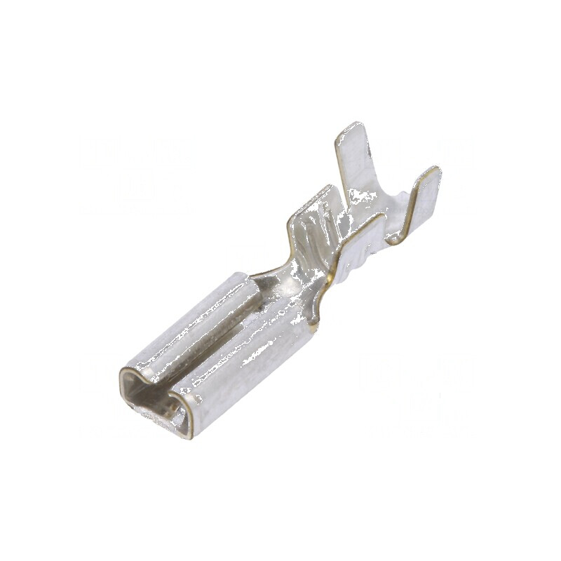 Terminal plat 2,8mm mamă pentru cablu 0,3÷1mm² crimpat | Electronic-mag.ro | Componente Electronice