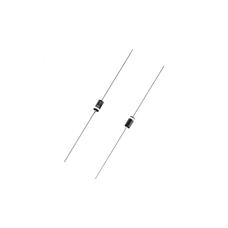 Diodă redresoare THT 200V 1A Ammo Pack Ifsm 27A A405 Ir 5uA | Electronic-mag.ro | Componente Electronice