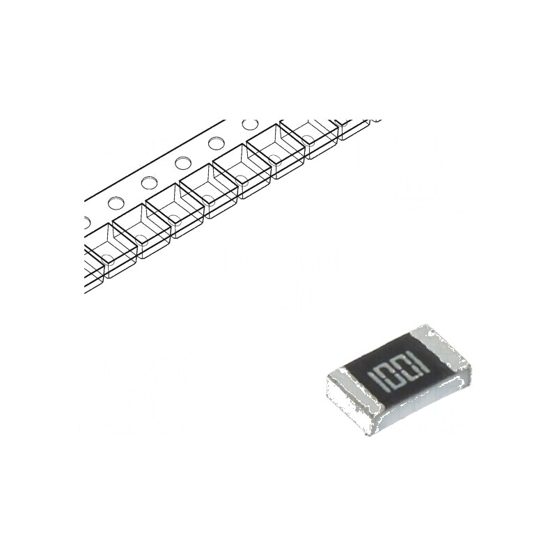 Rezistor SMD 0805 1kΩ 300mW ±1% -55÷155°C | Electronic-mag.ro | Componente Electronice