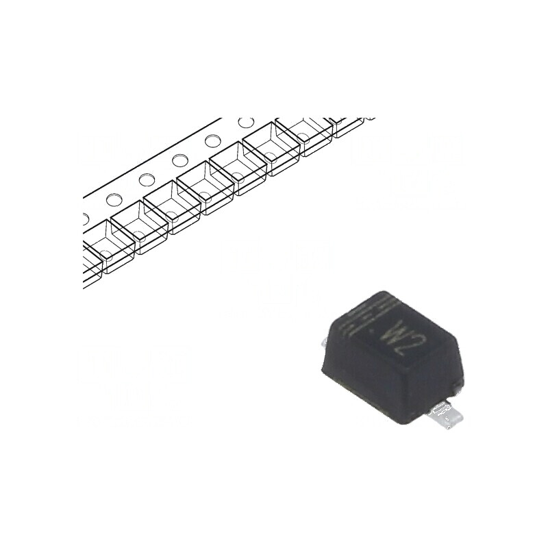 Diodă SMD 100V 250mA 6ns SOD323 Ufmax 1,25V 200mW | Electronic-mag.ro | Componente Electronice
