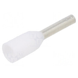 Vârf tub de capăt izolată cupru 0,5mm² 6mm cositorit crimpat | Electronic-mag.ro | Componente Electronice
