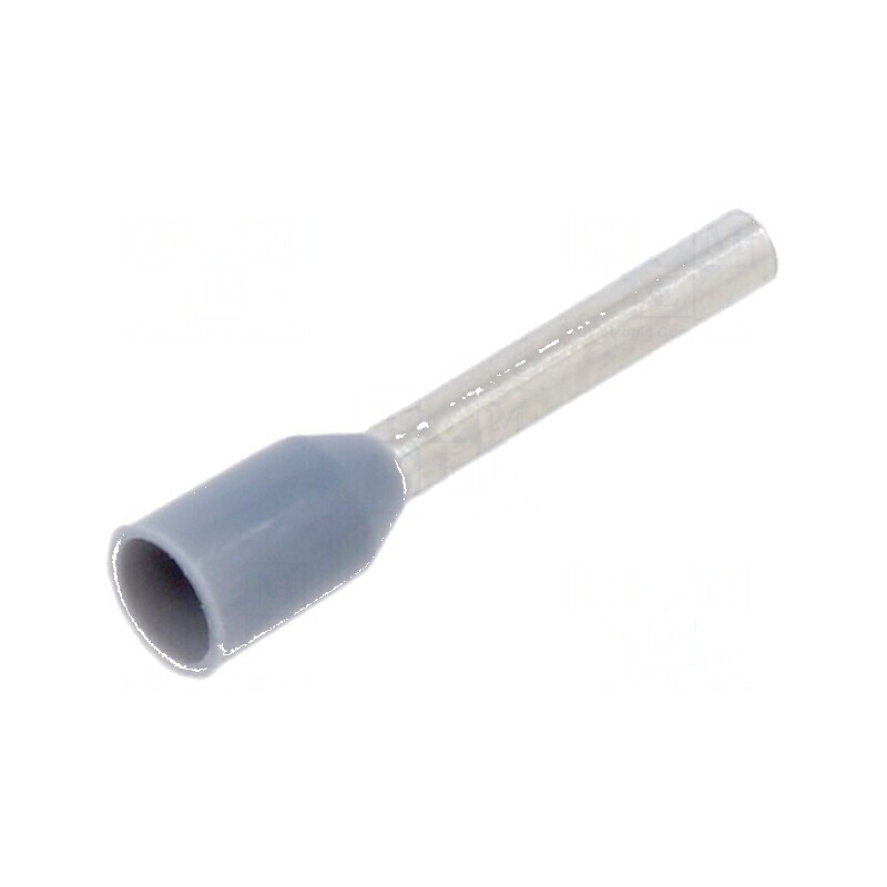 Vârf tub capăt izolat cupru 0,75mm² 10mm cositorit gri | Electronic-mag.ro | Componente Electronice Vârf tub capăt izolat cupru 0,75mm² 10mm cositorit gri | Electronic-mag.ro | Componente Electronice