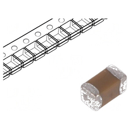Condensator ceramic MLCC 2.7nF 50V X7R ±10% SMD 0402 | Electronic-mag.ro | Componente Electronice