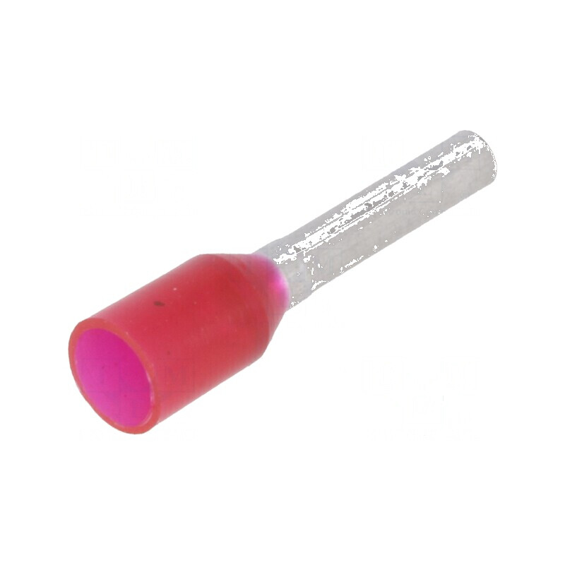 Vârf tub capăt izolată cupru 1mm2 8mm cositorit crimpat | Electronic-mag.ro | Componente Electronice