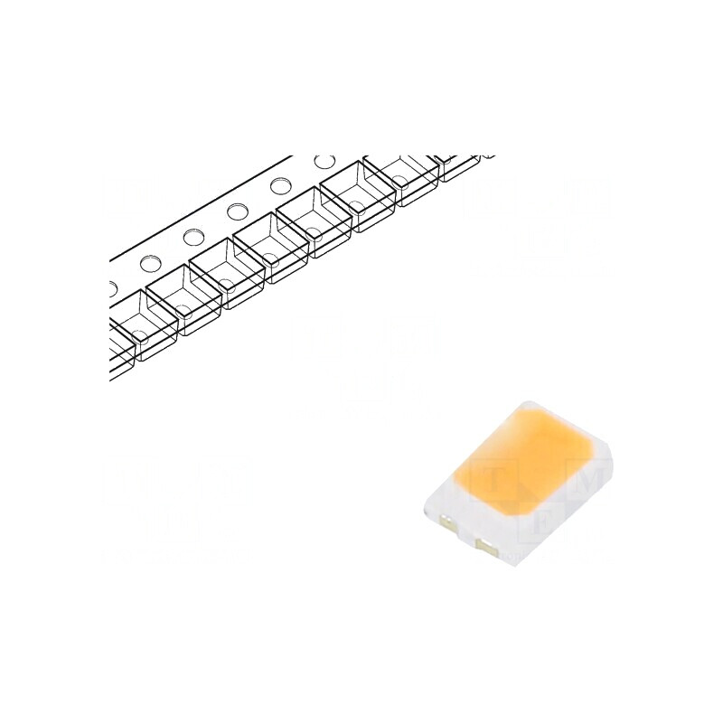 LED SMD 2216 Alb Cald 4-7lm 2250-2475K 120° 20mA | Electronic-mag.ro | Componente Electronice