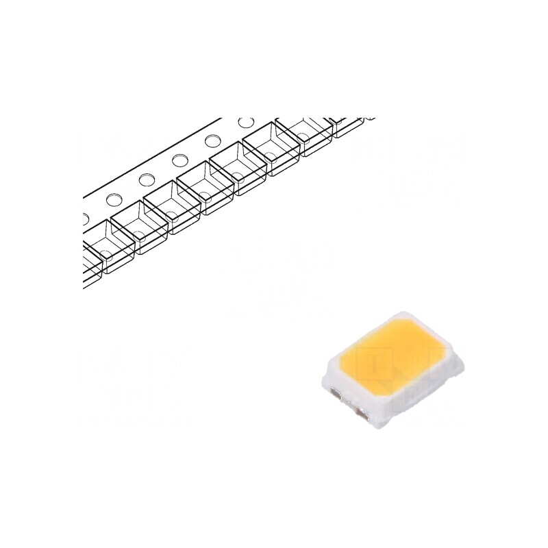 LED SMD 2216 Alb Cald 6-10lm 2830-3040K 120° 20mA | Electronic-mag.ro | Componente Electronice