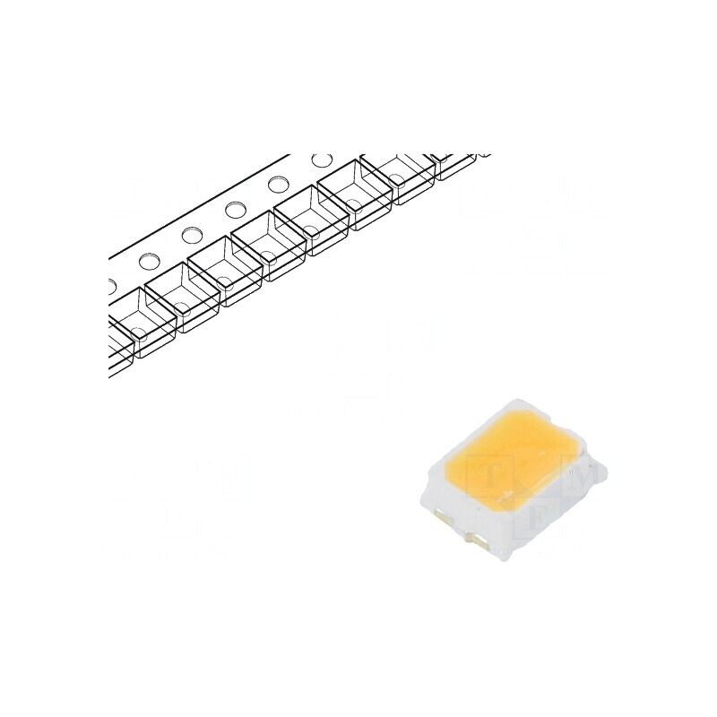 LED SMD 2216 PLCC2 Alb 6-10lm 2850-3075K 90 120° 20mA | Electronic-mag.ro | Componente Electronice